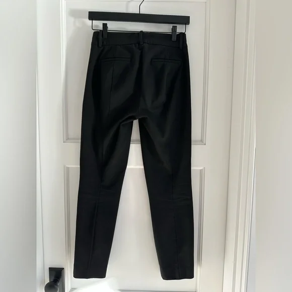 J Crew Mercantile Slim-fit full-length trouser pants black size 0 - Picture 7 of 10